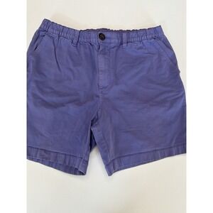 Chubbies Women's Shorts‎ Purple Elastic Waist 7" Inseam Size L.     5101